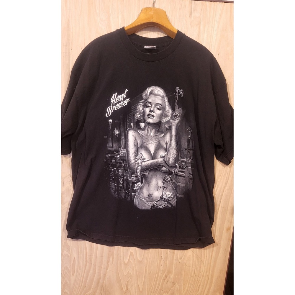 Marilyn Monroe Heart Breaker One Life One Chance West Coast 3xl T-Shirt.